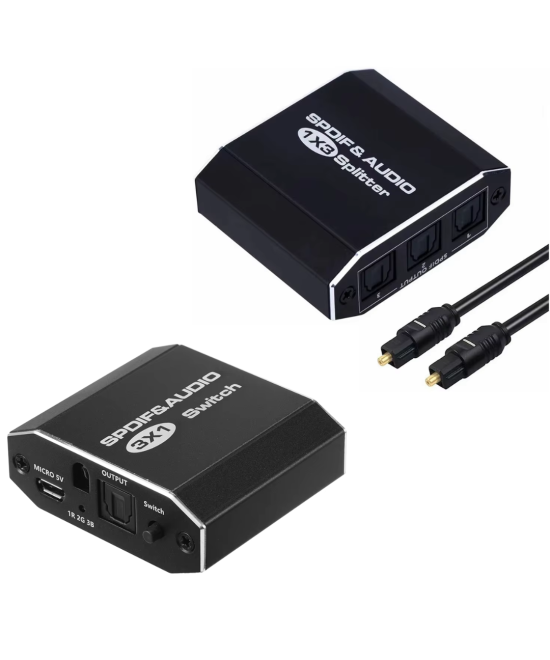 Separador de audio Optico