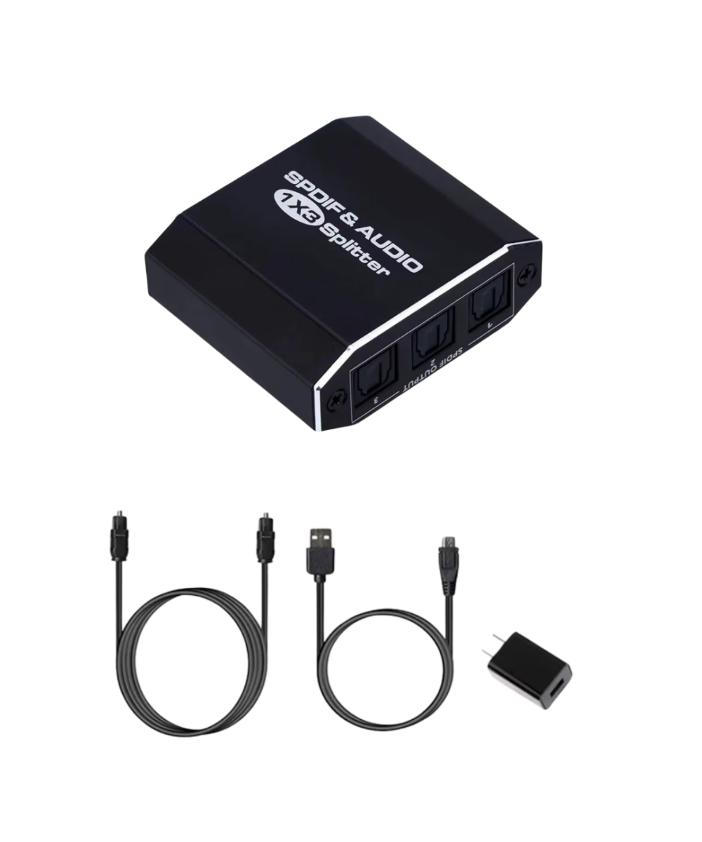 Separador de audio Optico