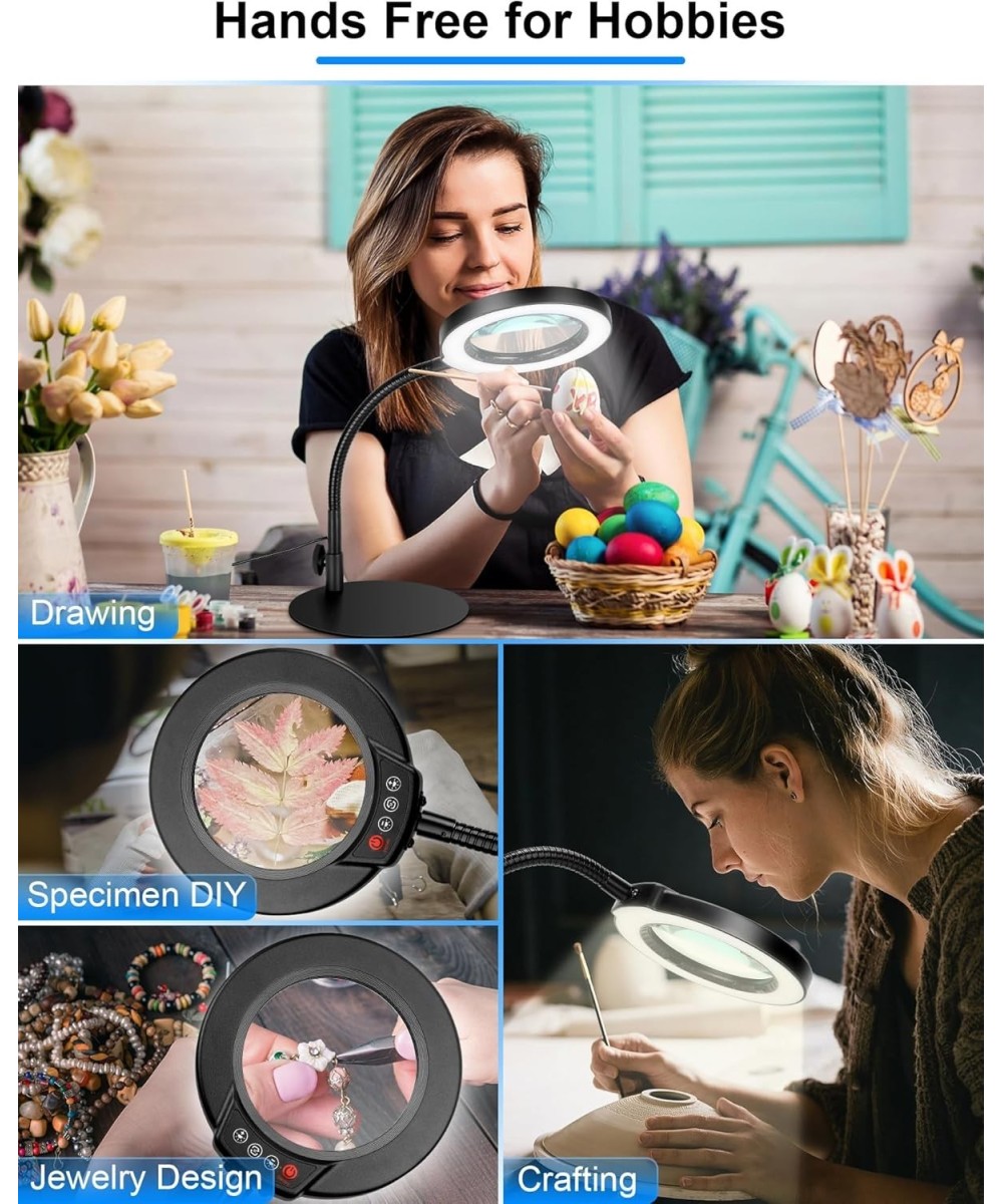 Lupa de mesa 10X 12W