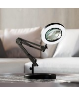Lupa de mesa grande 10X con base HITTI