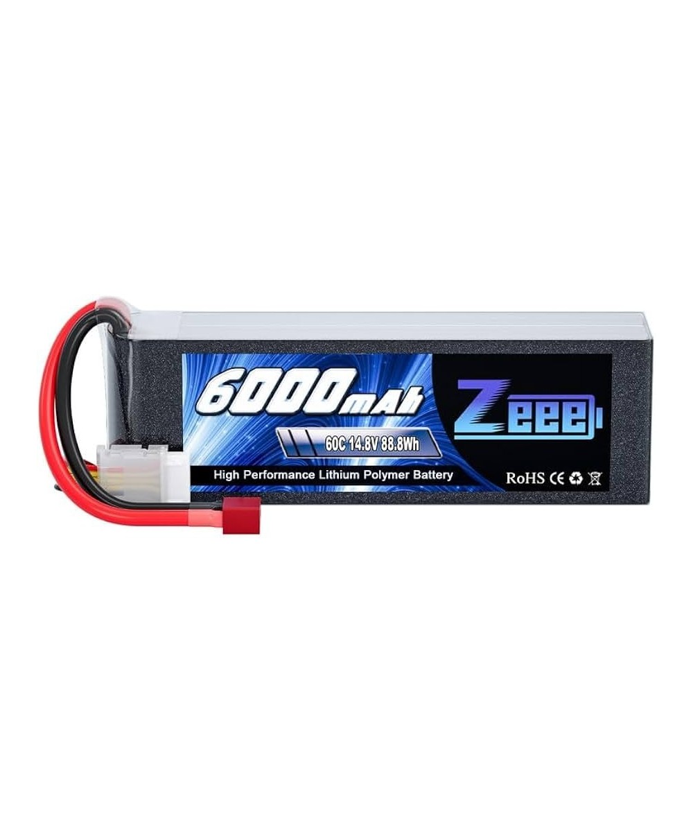 Bateria tipo lipo recargable Zeee 6000mAh 14.8V 60C 4S 88-8Wh conector Tipo T