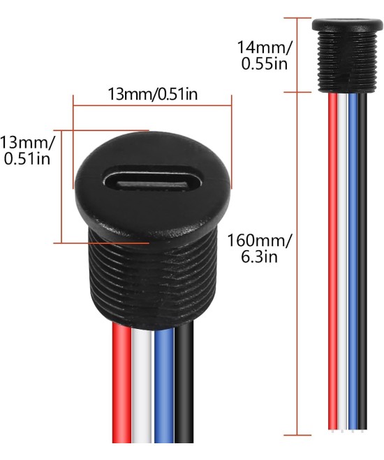 Puerto USB-C con Cable
