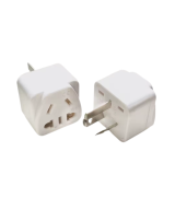 Adaptador de enchufe electrico europeo / asiatico / americano a australiano / asiatico