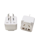 Adaptador de enchufe electrico europeo / asiatico / americano a australiano / asiatico