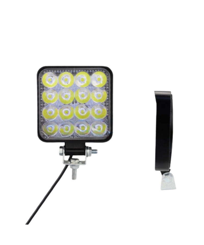 Lampara Led cuadrada 48W 16 leds