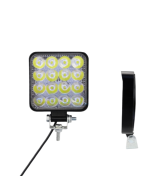 Lampara Led cuadrada 48W 16 leds