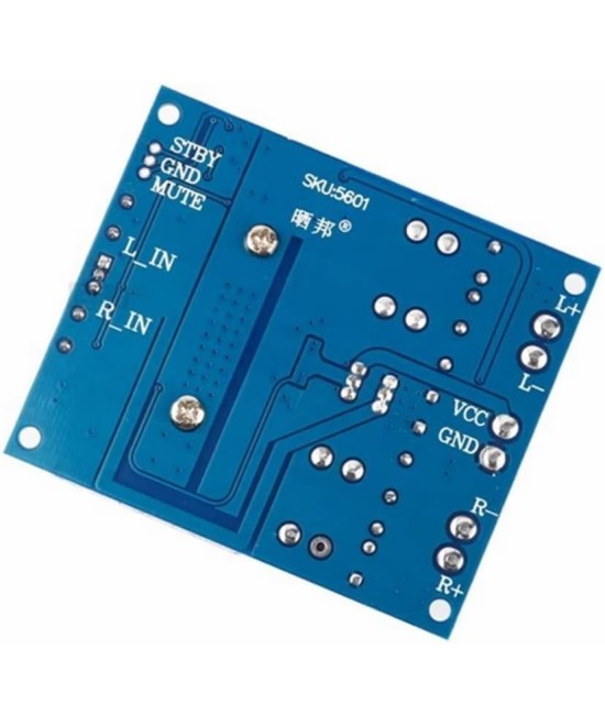 Tarjeta amplificador de audio clase D dual 2x50w TDA7492 10-26V