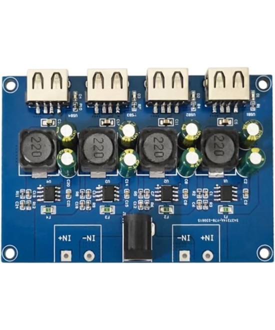 Modulo de carga IP6505 de 4 USB para cargador USB QC2.0 QC3.0 FCP AFCSPS