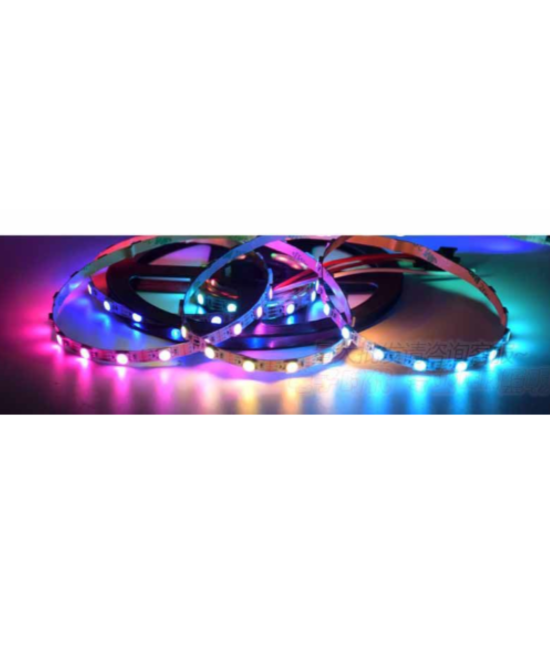 Tira led RGB 5V PCB 60 IP30 WS2812B 1 Y 2 METROS