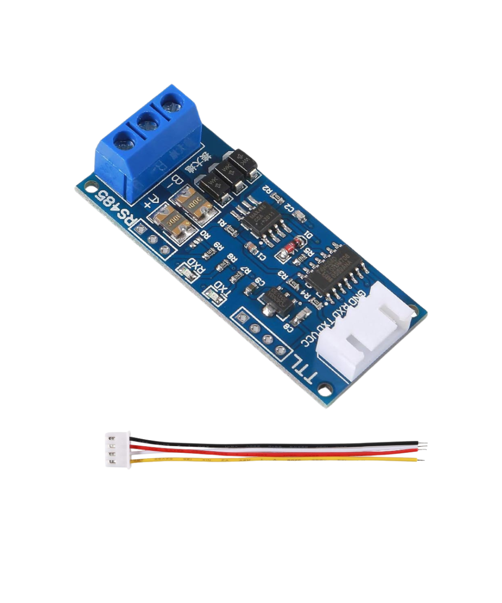 Modulo convertidor serial TTL a RS485 con terminales