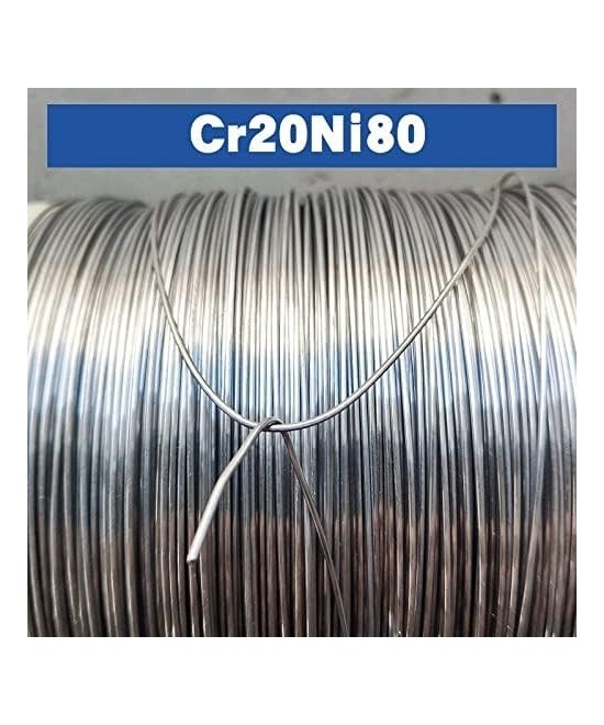 Cinta de nicrom CR20Ni80 1.2mm 1 Metro