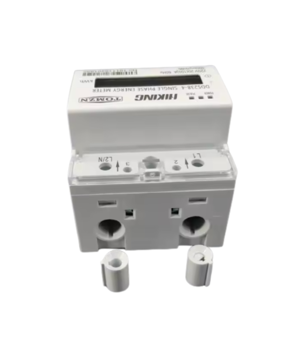 Medidor de energia para riel DIN 100A 110V/220V 50-60HZ  monofasico / trifasico