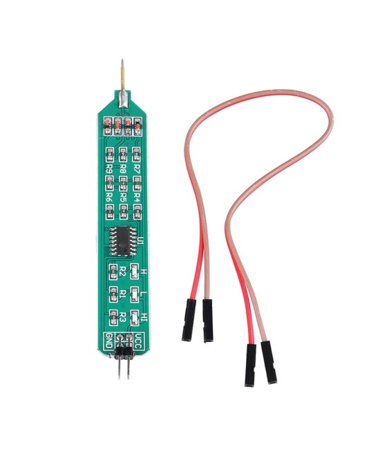 Probador logico de alto y bajo voltaje 5/3.3V