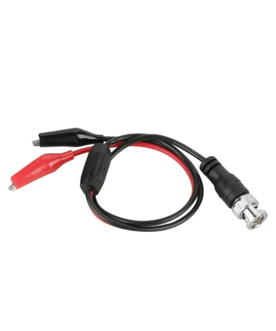 Punta para osciloscopio BNC a cocodrilo 0.5m