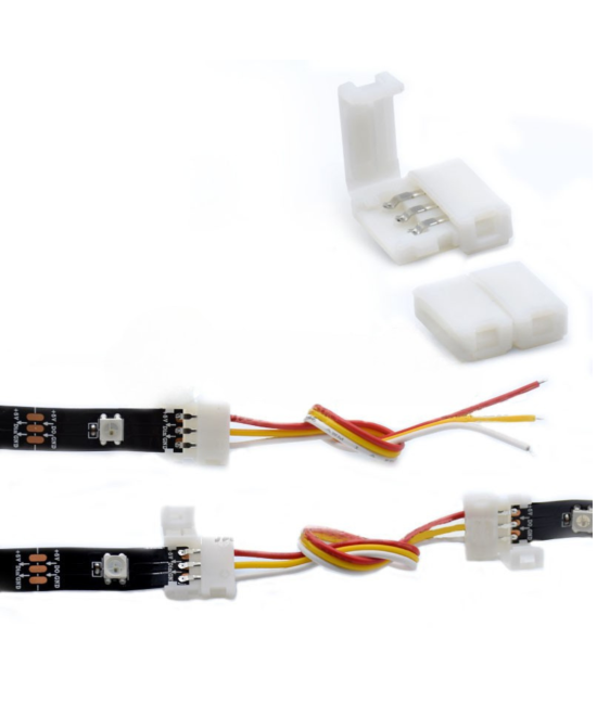 terminal para tiras led 2835 - 5050 - 5050 RGB - WS2811-1903-2812 (5U)