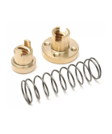 Tuerca para tonillo sin fin T8 2.8mm + Resorte Kit