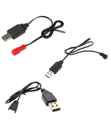 Cargador USB para batería 3.7V conector XH2.54MM / JST / SM