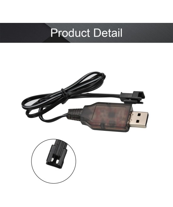 Cable de carga USB 4.8V SM plug