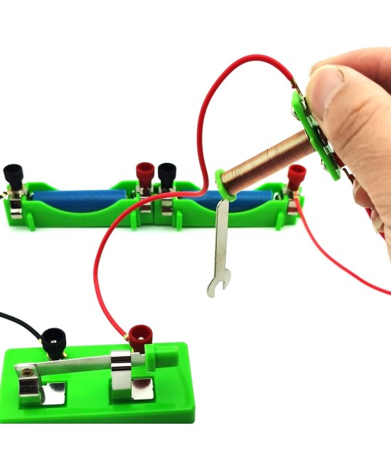 Kit de experimento de electricidad y magnetismo para niños, estudiantes, laboratorios de física escolar