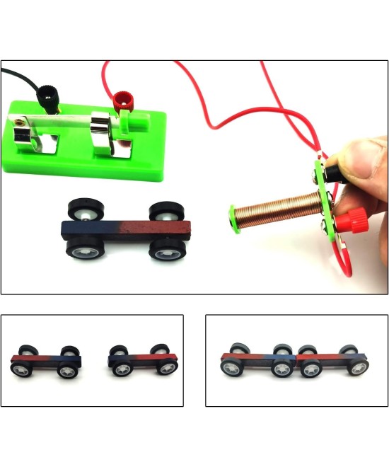 Kit de experimento de electricidad y magnetismo para niños, estudiantes, laboratorios de física escolar