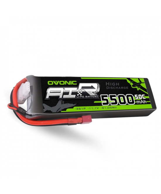 Bateria Tipo LiPo recargable 11.1V 35C/50C 3S OVONIC