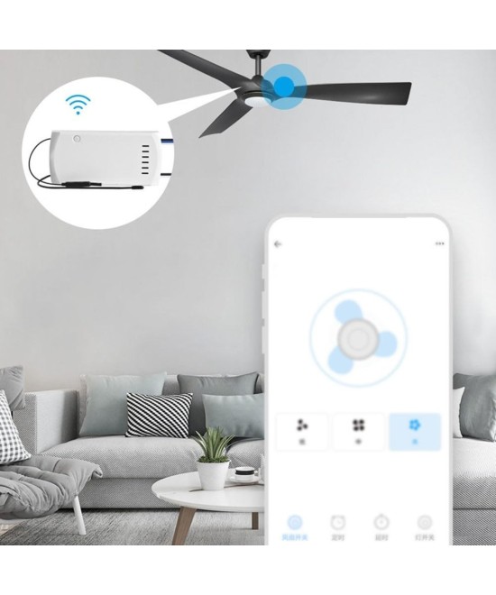 Controlador inteligente para ventilador de techo y lampara iFan04-L SONOFF