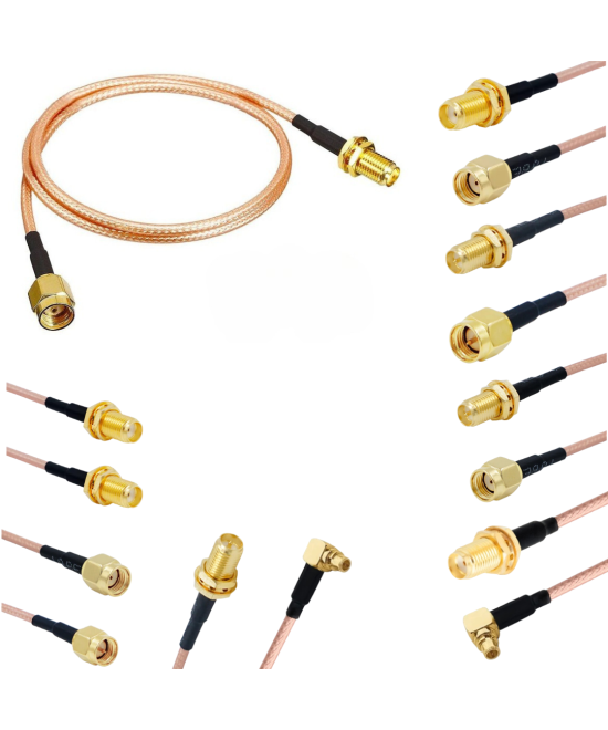 Cable Coaxial RP-SMA MMCX RG316