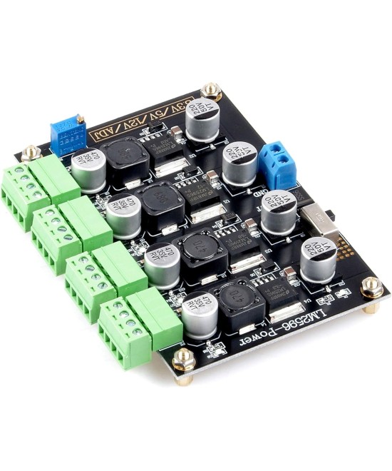 Estabilizador / regulador descendente de voltaje multiple DC-DC LM2596 4-40V 3A