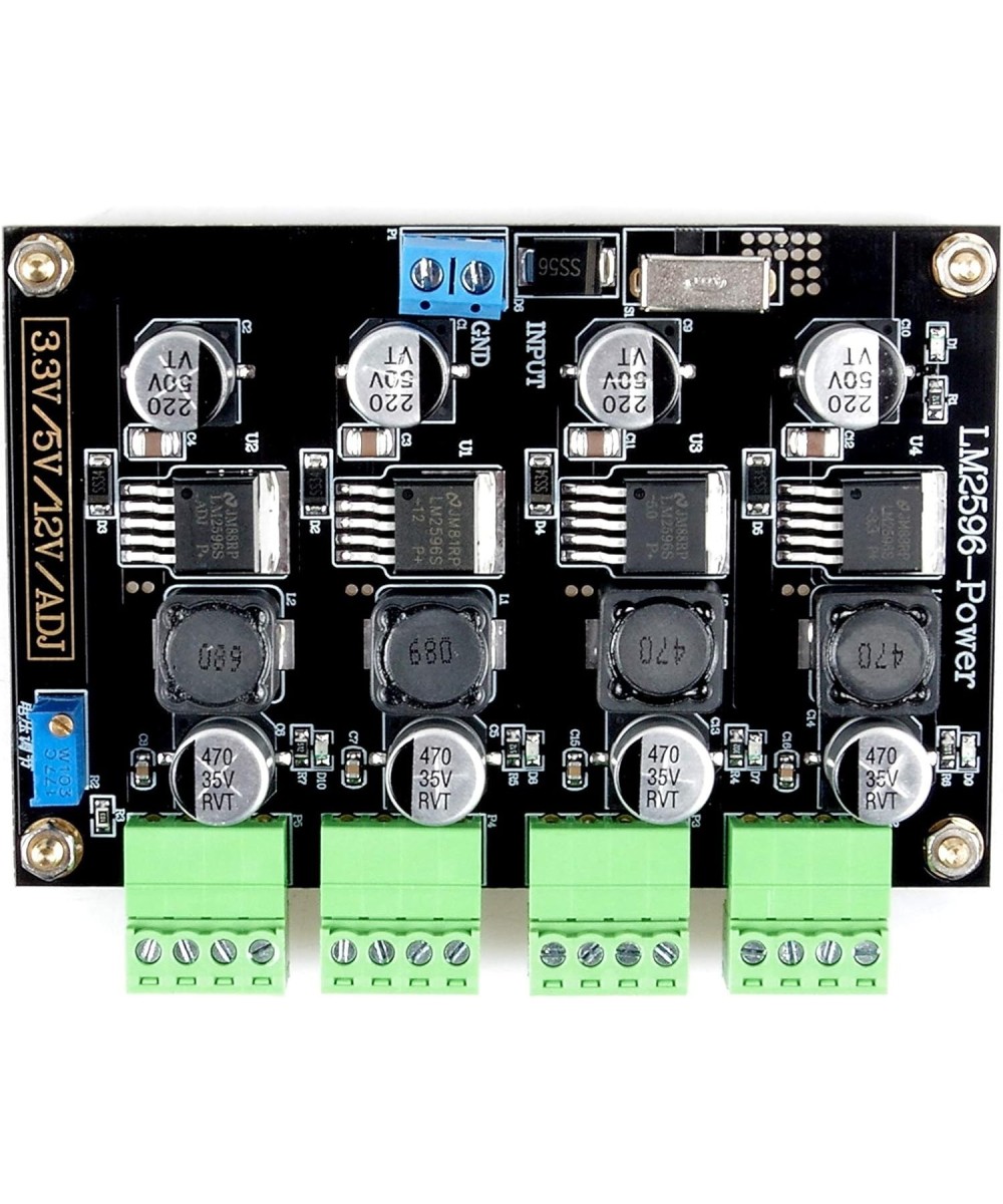 Estabilizador / regulador descendente de voltaje multiple DC-DC LM2596 4-40V 3A