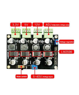 Estabilizador / regulador descendente de voltaje multiple DC-DC LM2596 4-40V 3A