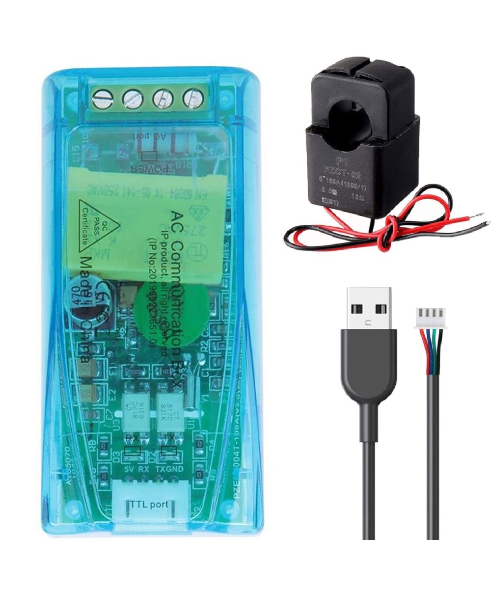 Medidor de Voltaje y Corriente AC PZEM-004T 100A con Puerto de Comunicacion TTL