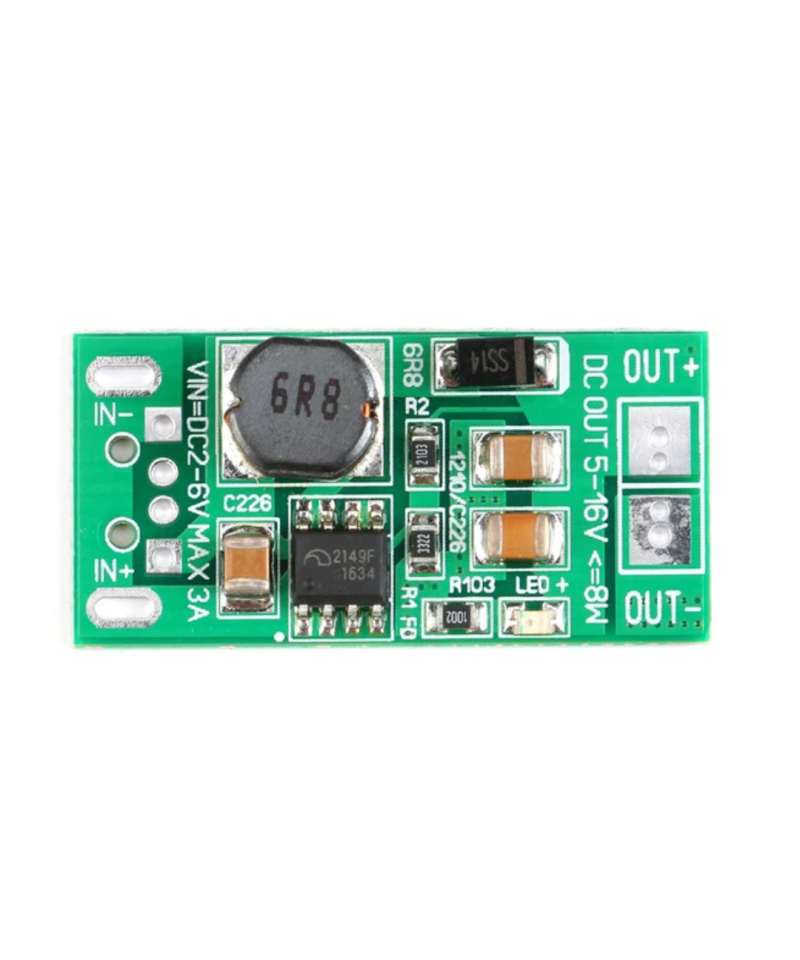 Estabilizador/ regulador Ascendente de voltaje DC-DC REES52 2A