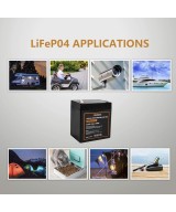 Batería de lifePO4 recargable Nermak 12.8V 5AH 64WH