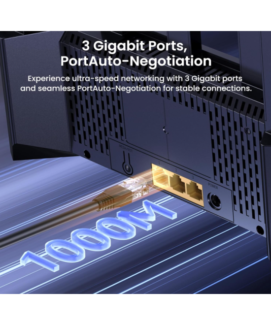 Router doble banda WI-FI 7 BE3600 Tenda