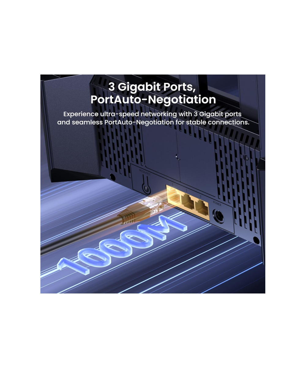 Router doble banda WI-FI 7 BE3600 Tenda