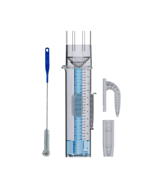 Pluviometro manual de precision con escala metrica TROPO