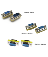 Adaptador DB9 HM-HH-MM