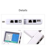 Probador de cables de red RJ45, RJ11, USB, BNC, NF3468