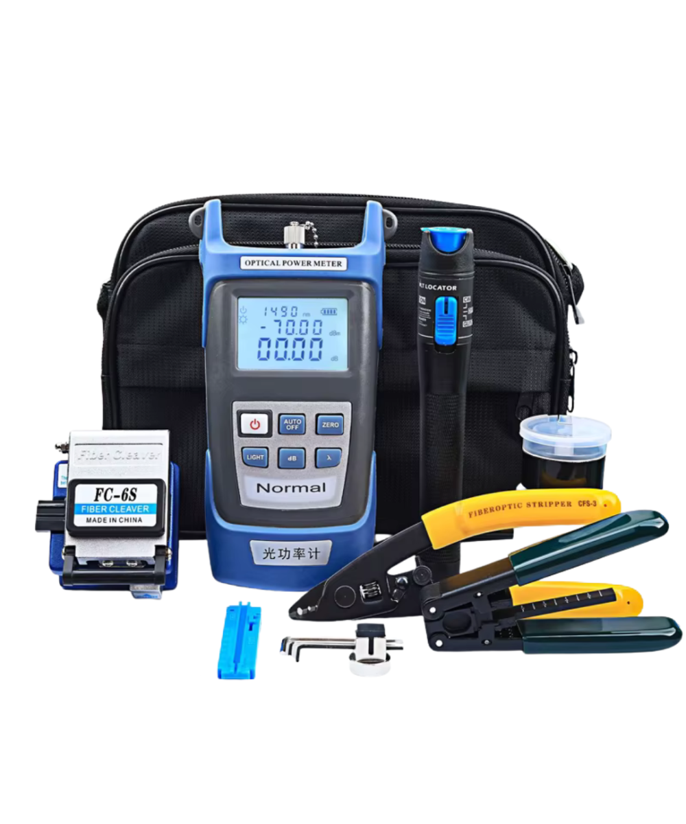Kit de medicion de potencia en fibra optica