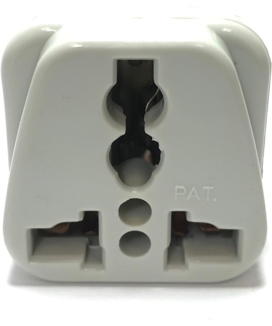 Adaptador de enchufe electrico europeo / asiatico a americano