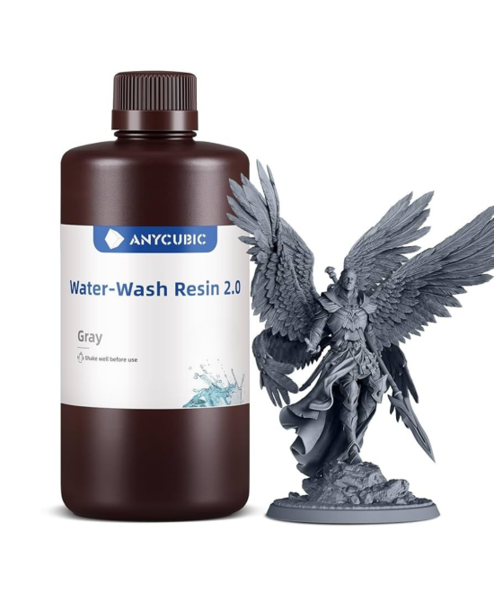 Resina UV ANYCUBIC 500g para impresoras 3D Standard Lavable