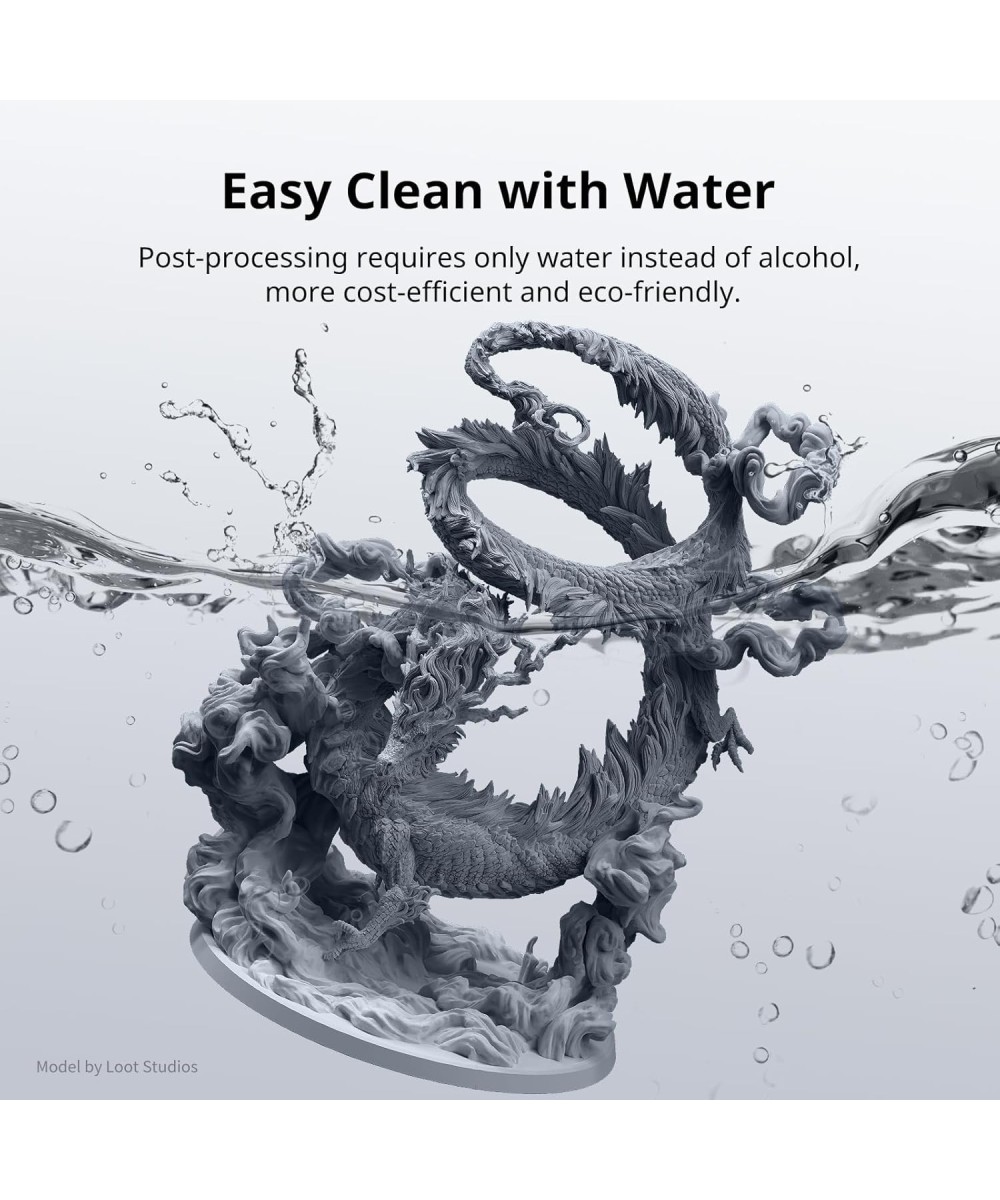 Resina UV ANYCUBIC 500g para impresoras 3D Standard Lavable