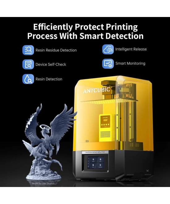 IMPRESORA PHOTON MONO M5S PRO  14K ANYCUBIC + UNA RESINA