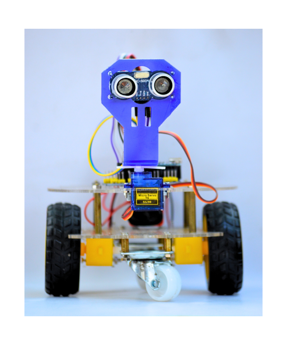 Carrito Redondo Evasor de Obstaculos