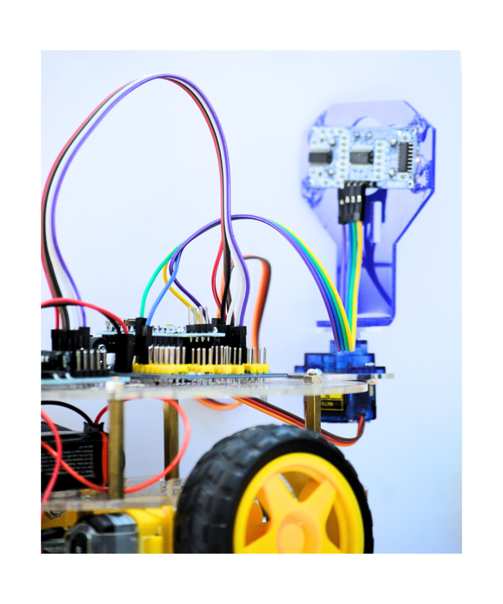 Carrito Redondo Evasor de Obstaculos