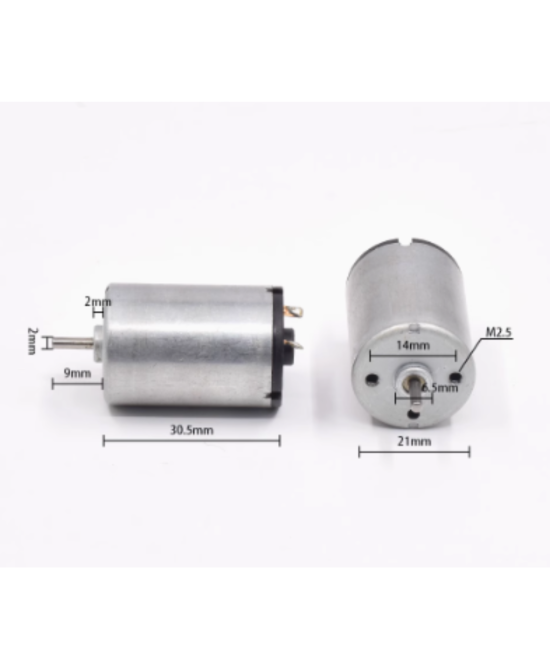 Minimotor 6-12V 21MM con cable