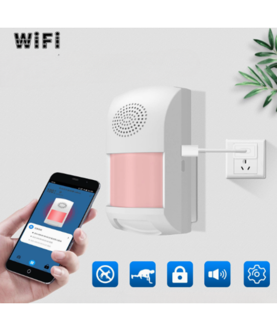 Detector inteligente infrarrojo de movimiento