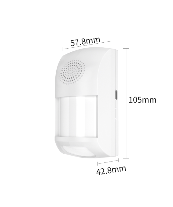 Detector inteligente infrarrojo de movimiento