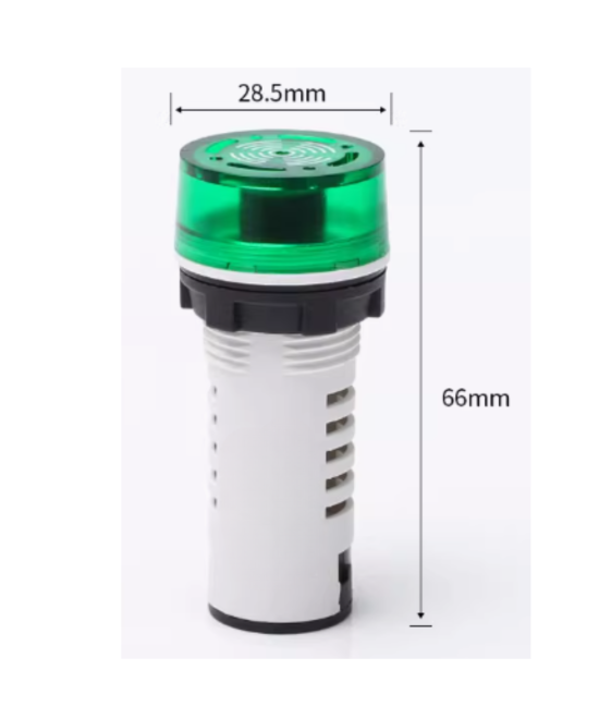 Buzzer Luz piloto intermitente 110V