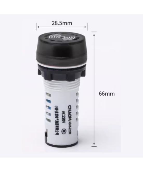 Buzzer Luz piloto intermitente 110V